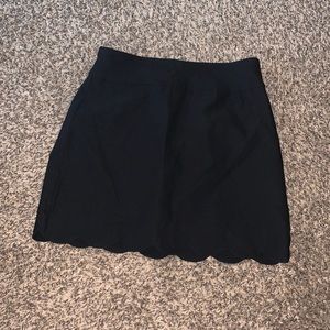 Scalloped Skort